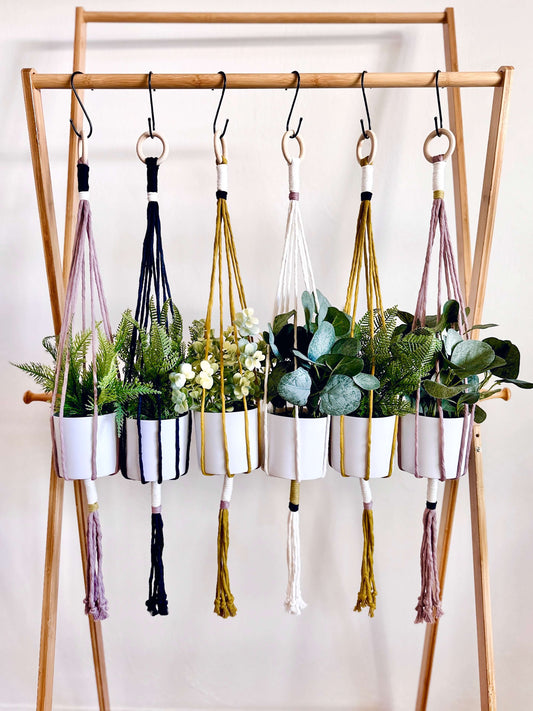 Cassidy Minimalist Macrame Plant Hanger