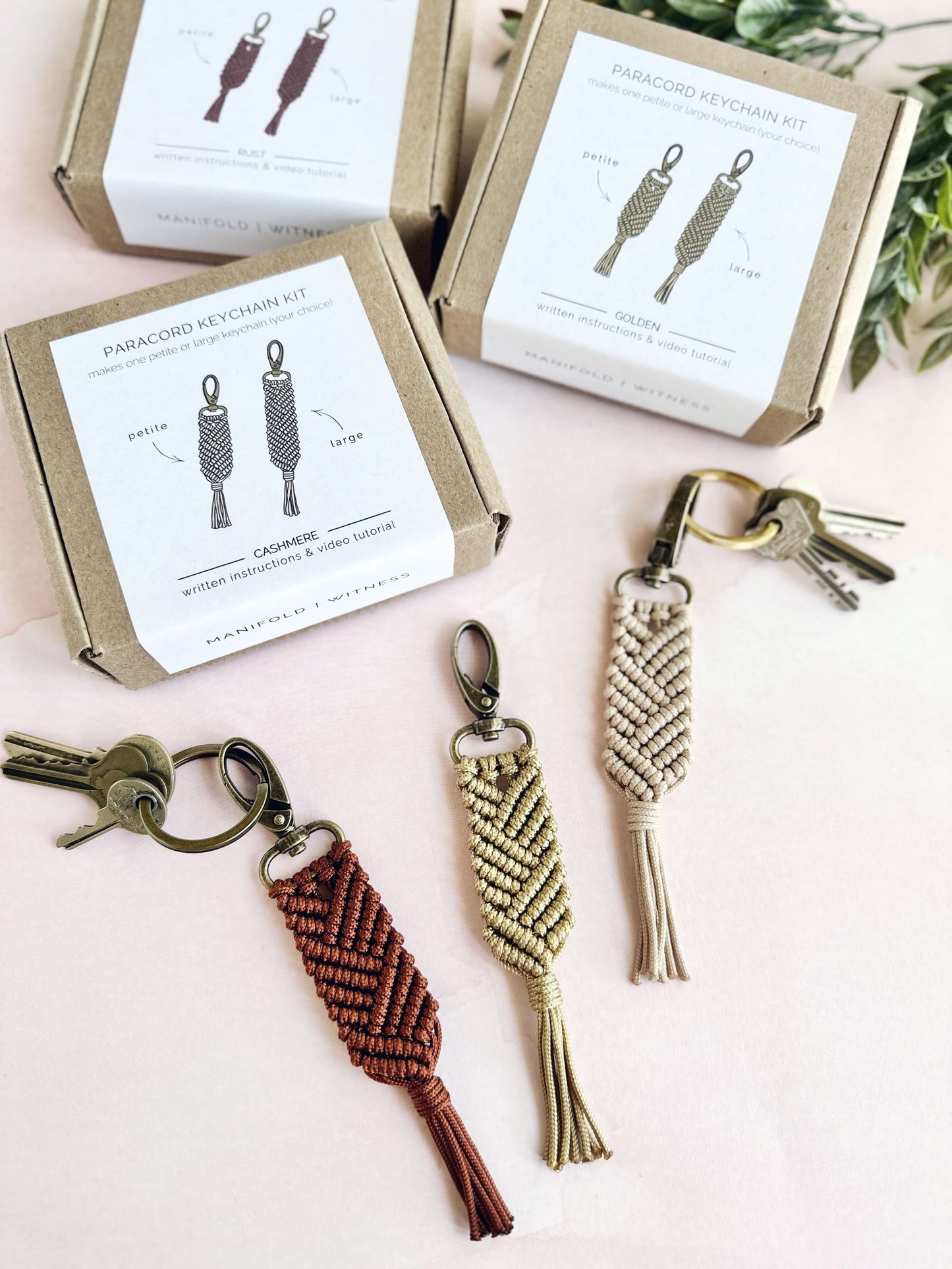 NEW Colors | DIY Macrame Kit | Paracord Keychain | Quinn