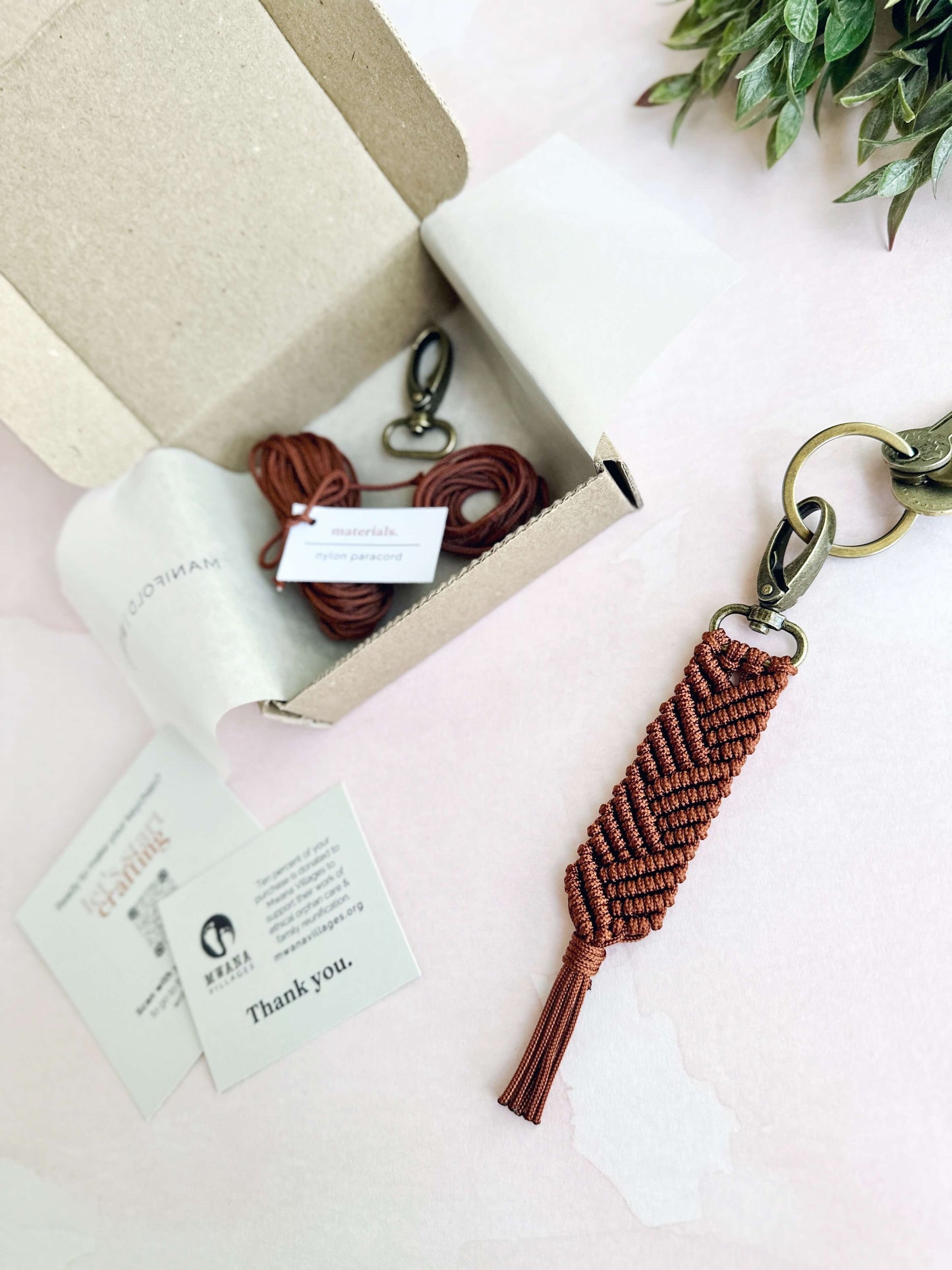 NEW Colors | DIY Macrame Kit | Paracord Keychain | Quinn