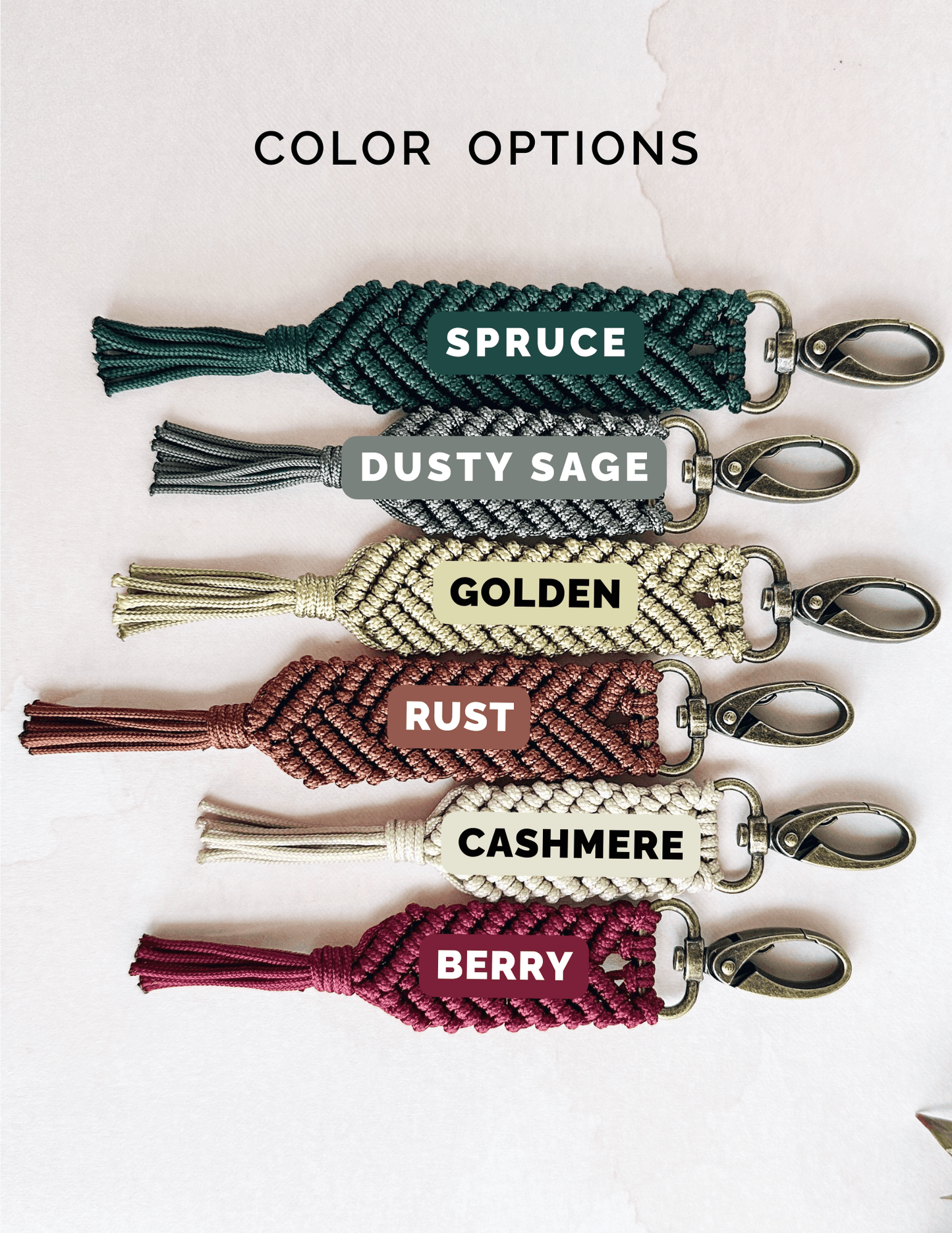NEW Colors | DIY Macrame Kit | Paracord Keychain | Quinn