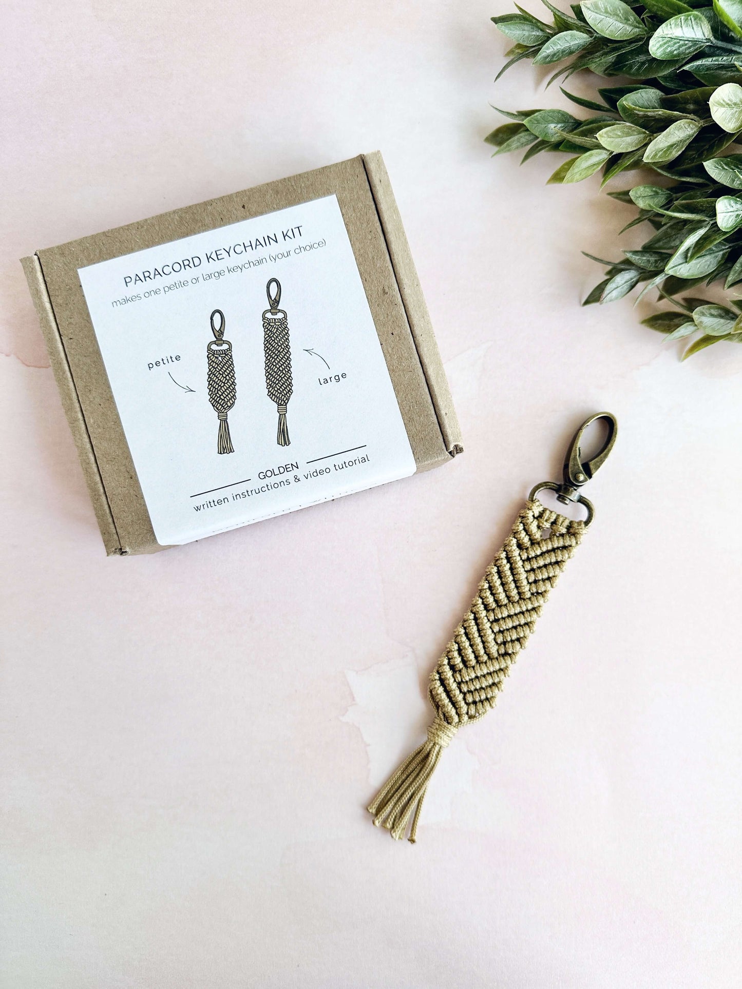 NEW Colors | DIY Macrame Kit | Paracord Keychain | Quinn