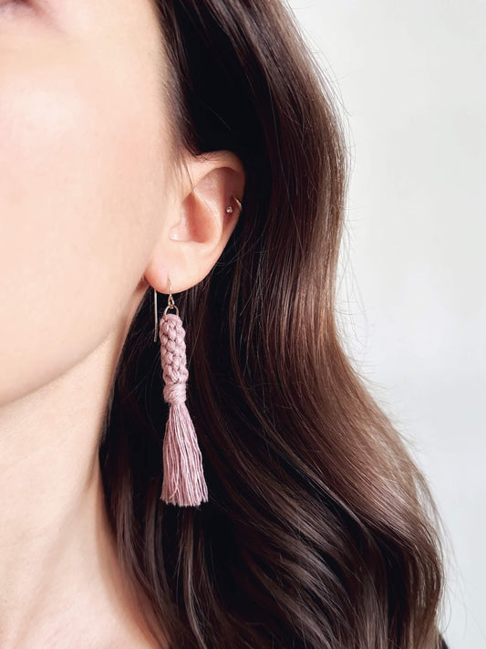 Janie Small Tassel Earring | Modern Bohemian Jewelry