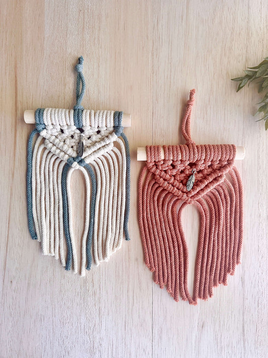 Macrame Mini Wall Hangings