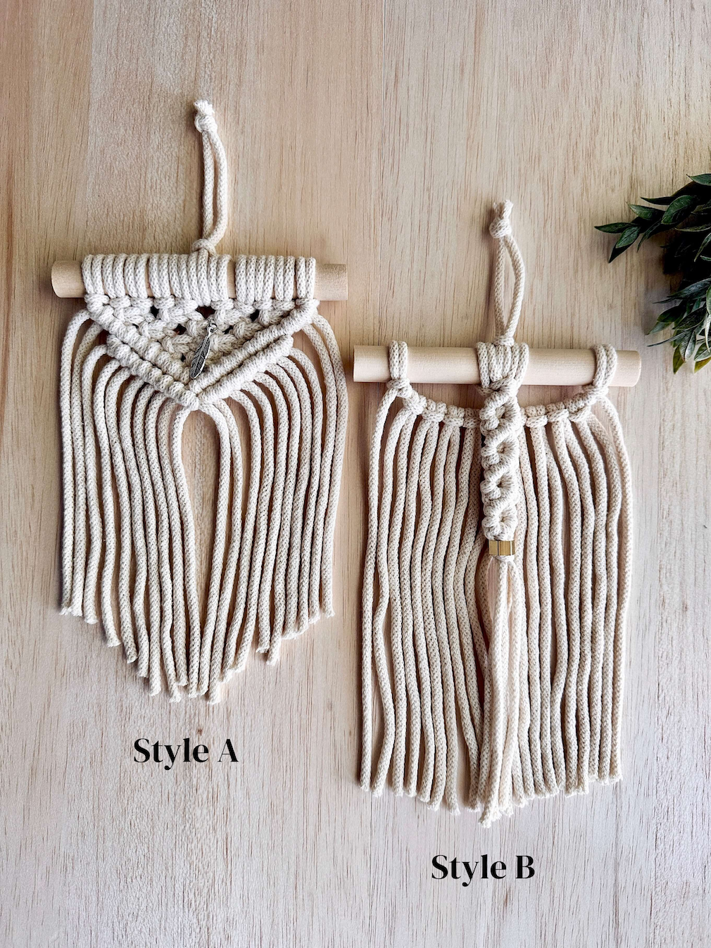 Macrame Mini Wall Hangings