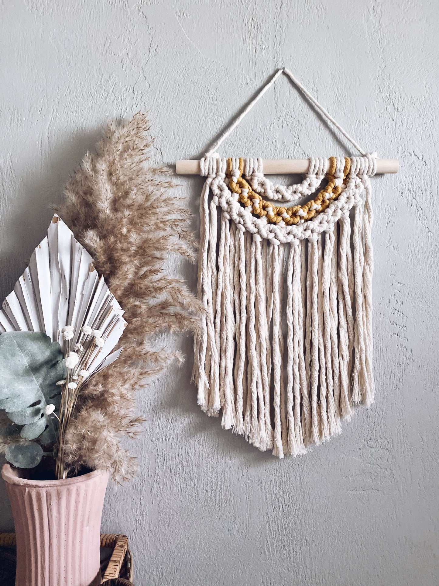 DIY Macrame Wall Hanging Pattern | Beginner to Intermediate | Flower Chain