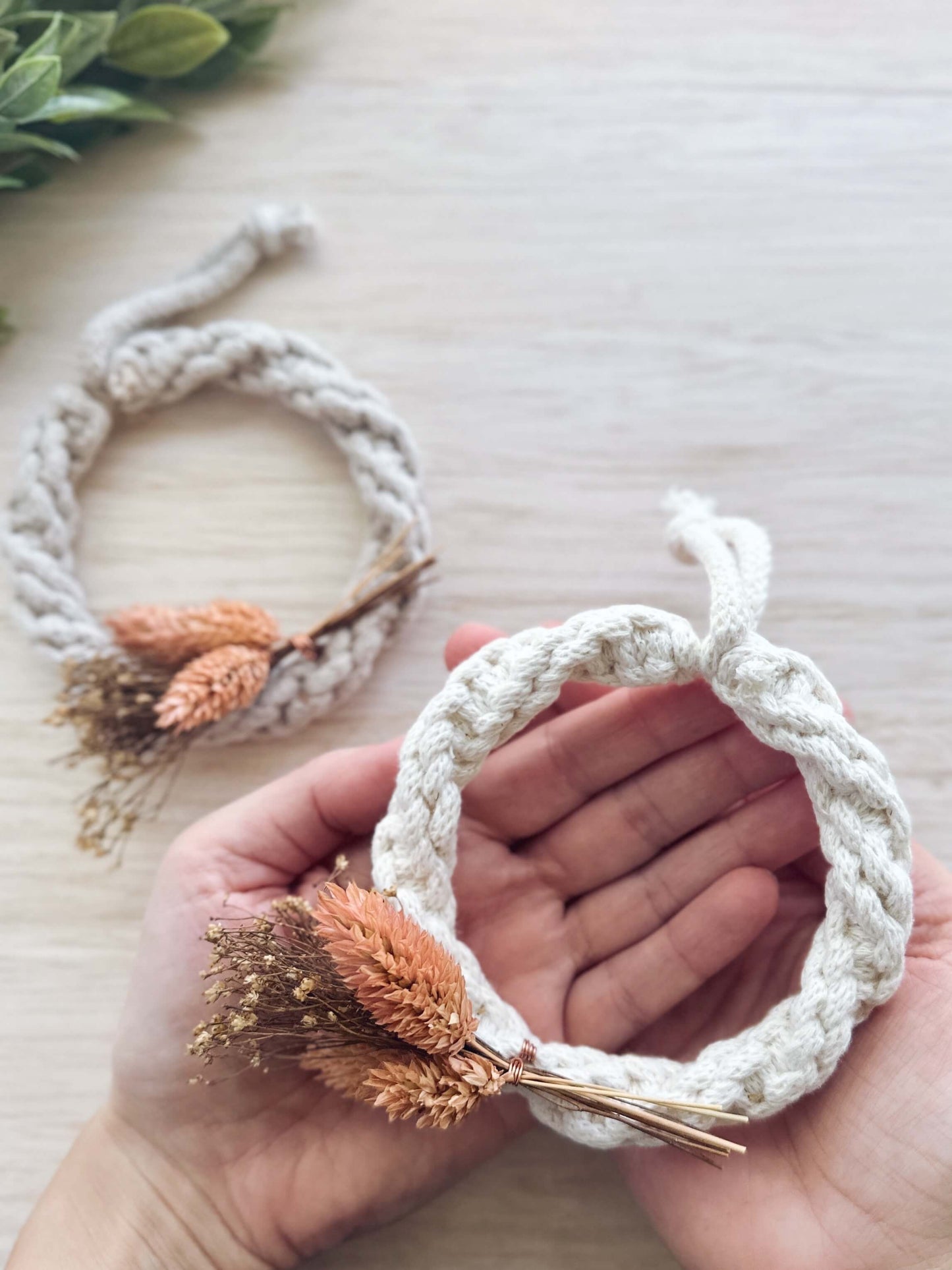 Mini Wreath Ornament Pattern | Beginner