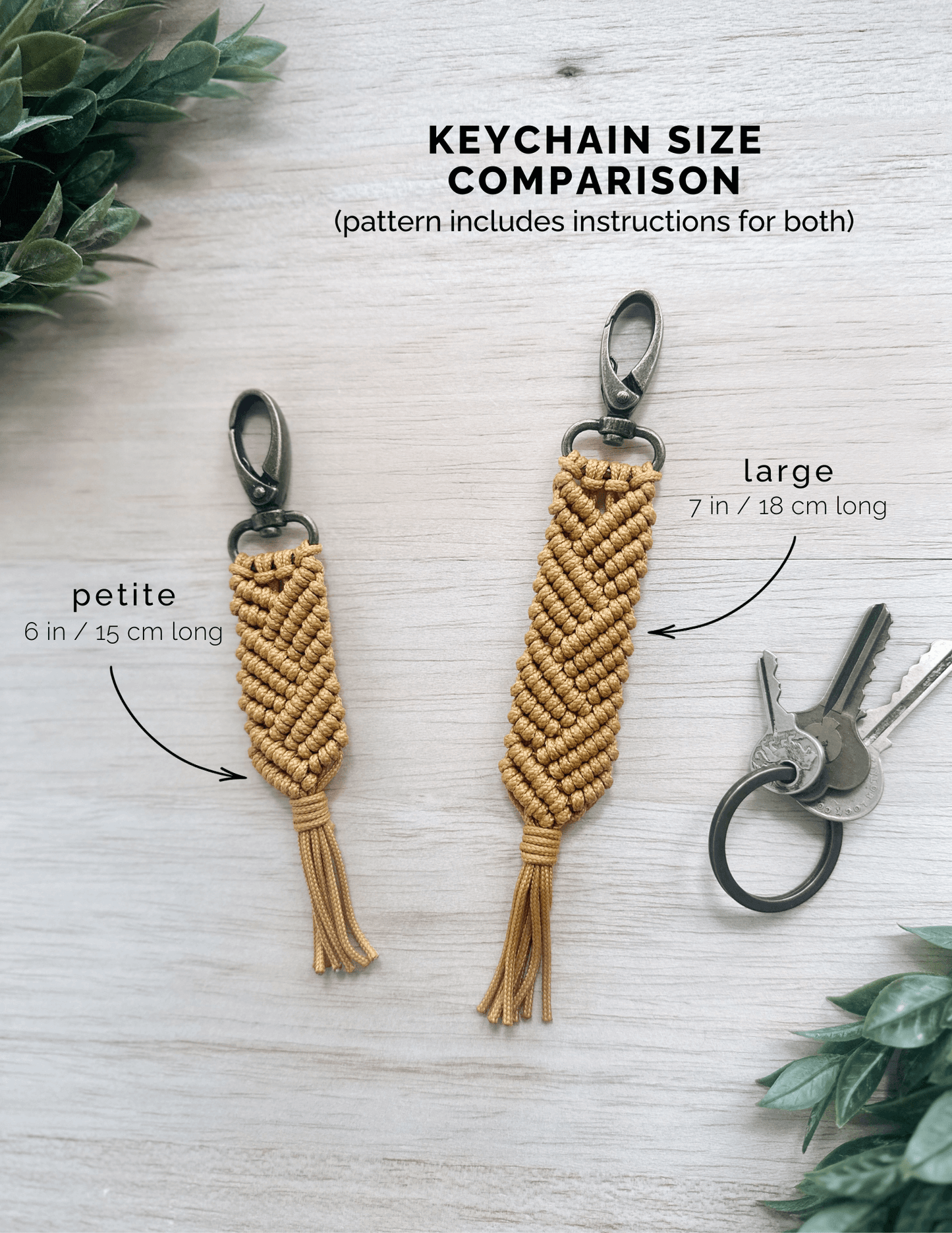 Paracord Macrame Keychain Pattern | Beginner | Quinn