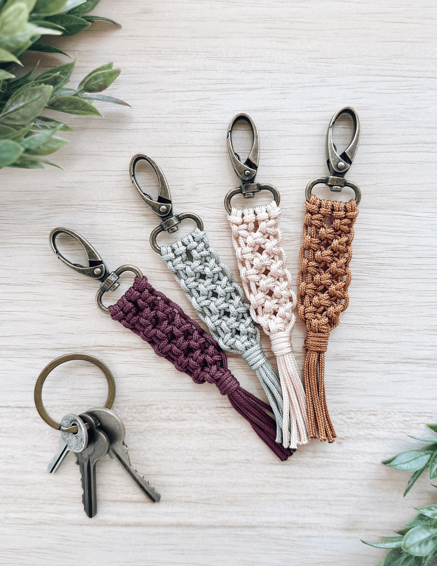 Paracord Macrame Keychain Pattern | Beginner | Morocco
