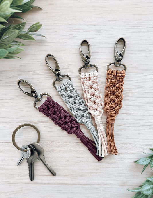 Paracord Macrame Keychain Pattern | Beginner | Morocco