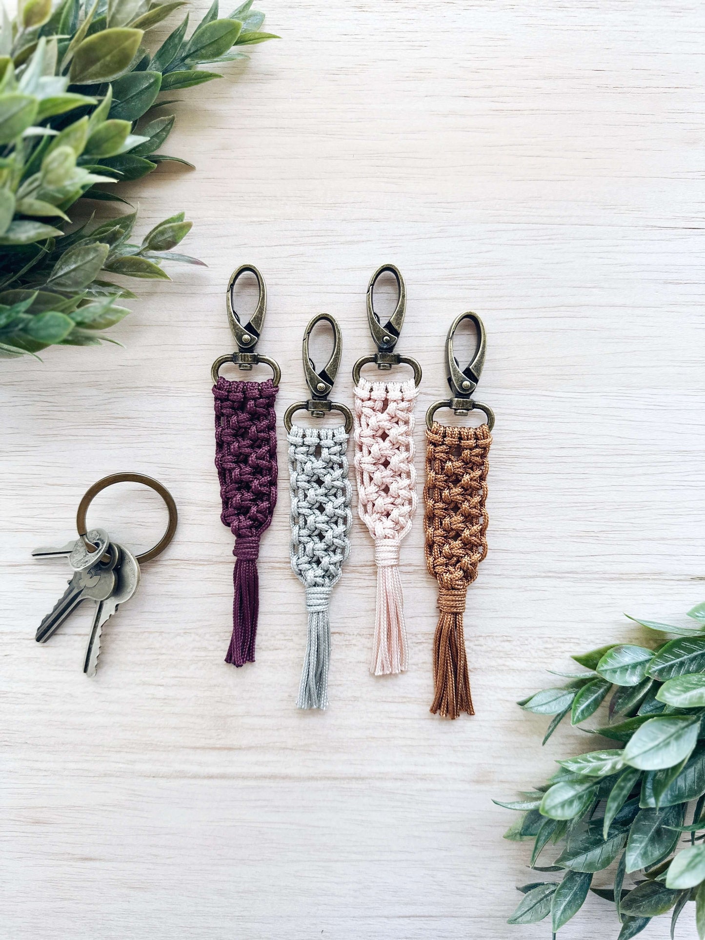 Paracord Macrame Keychain Pattern | Beginner | Morocco