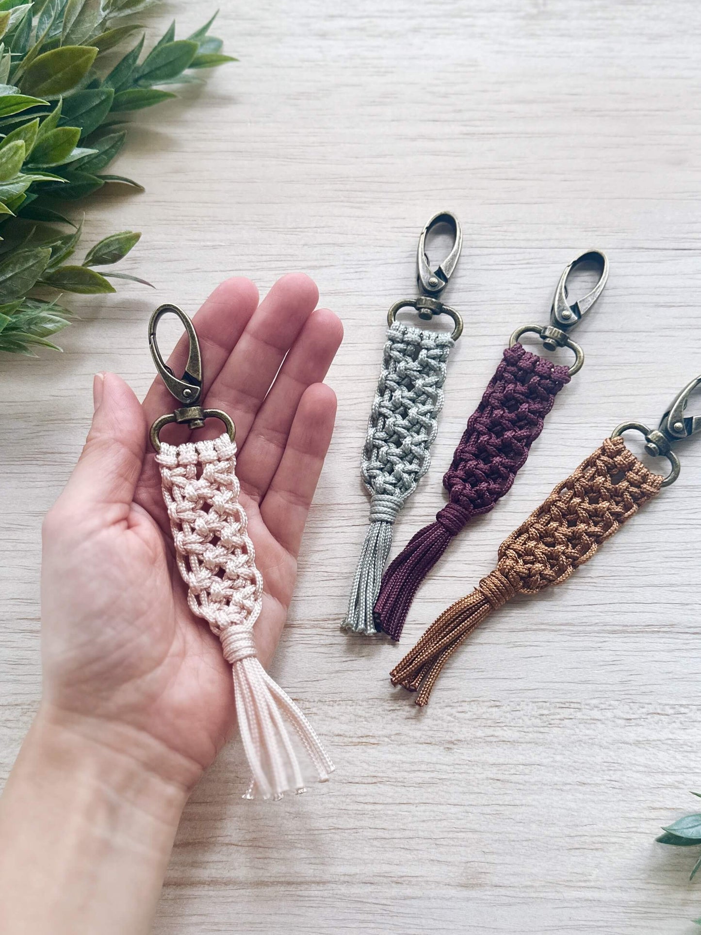 Paracord Macrame Keychain Pattern | Beginner | Morocco
