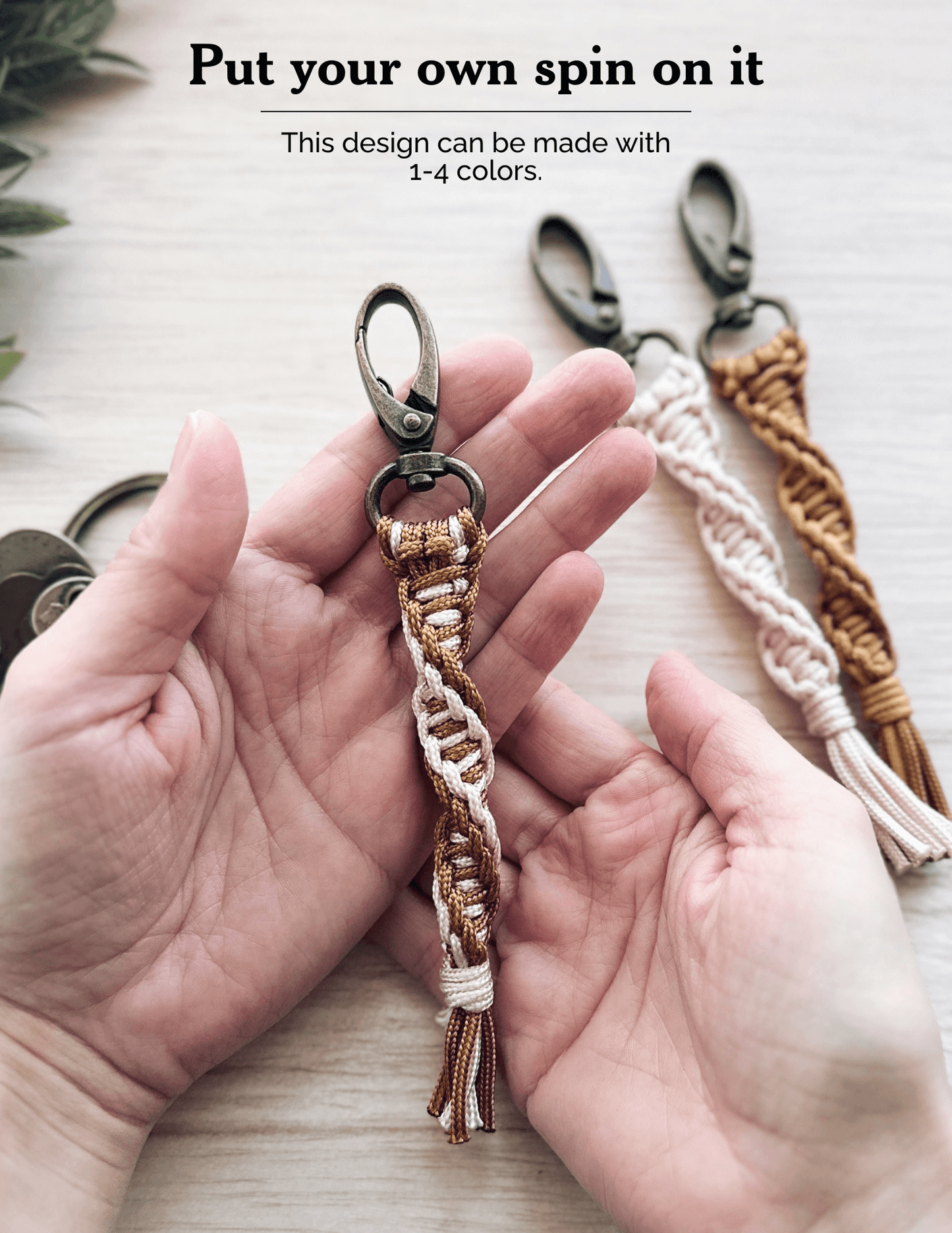 Paracord Macrame Keychain Pattern | Beginner | Knox