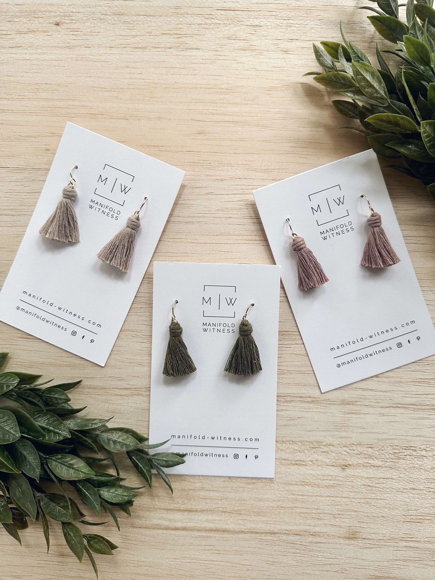 Penny Mini Tassel Earring | Modern Bohemian Jewelry