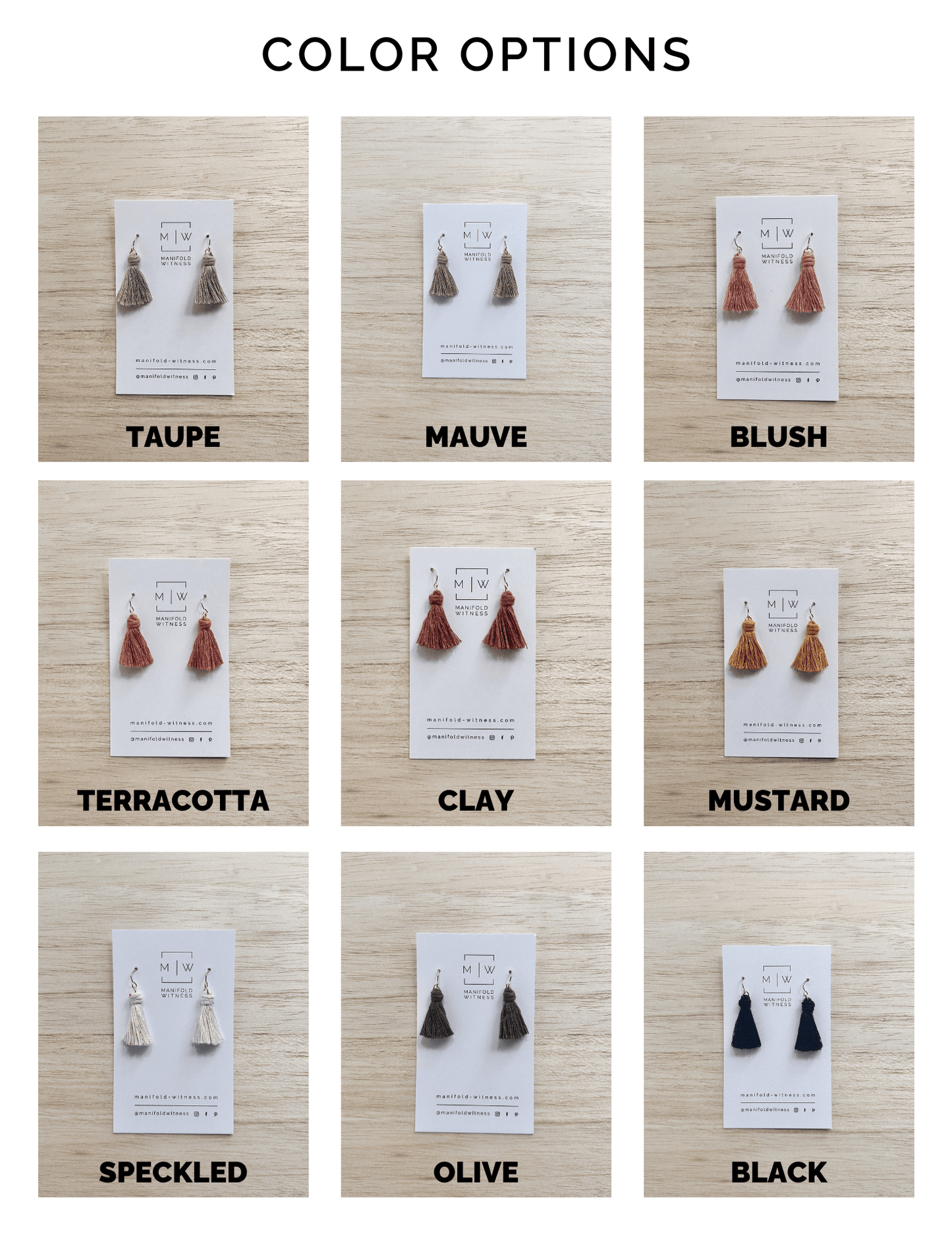 Penny Mini Tassel Earring | Modern Bohemian Jewelry
