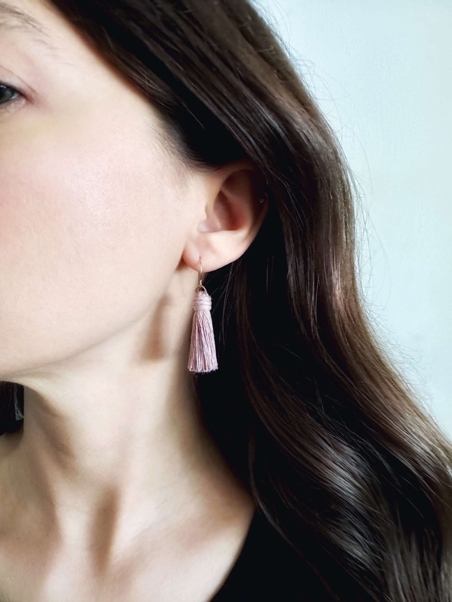 Penny Mini Tassel Earring | Modern Bohemian Jewelry