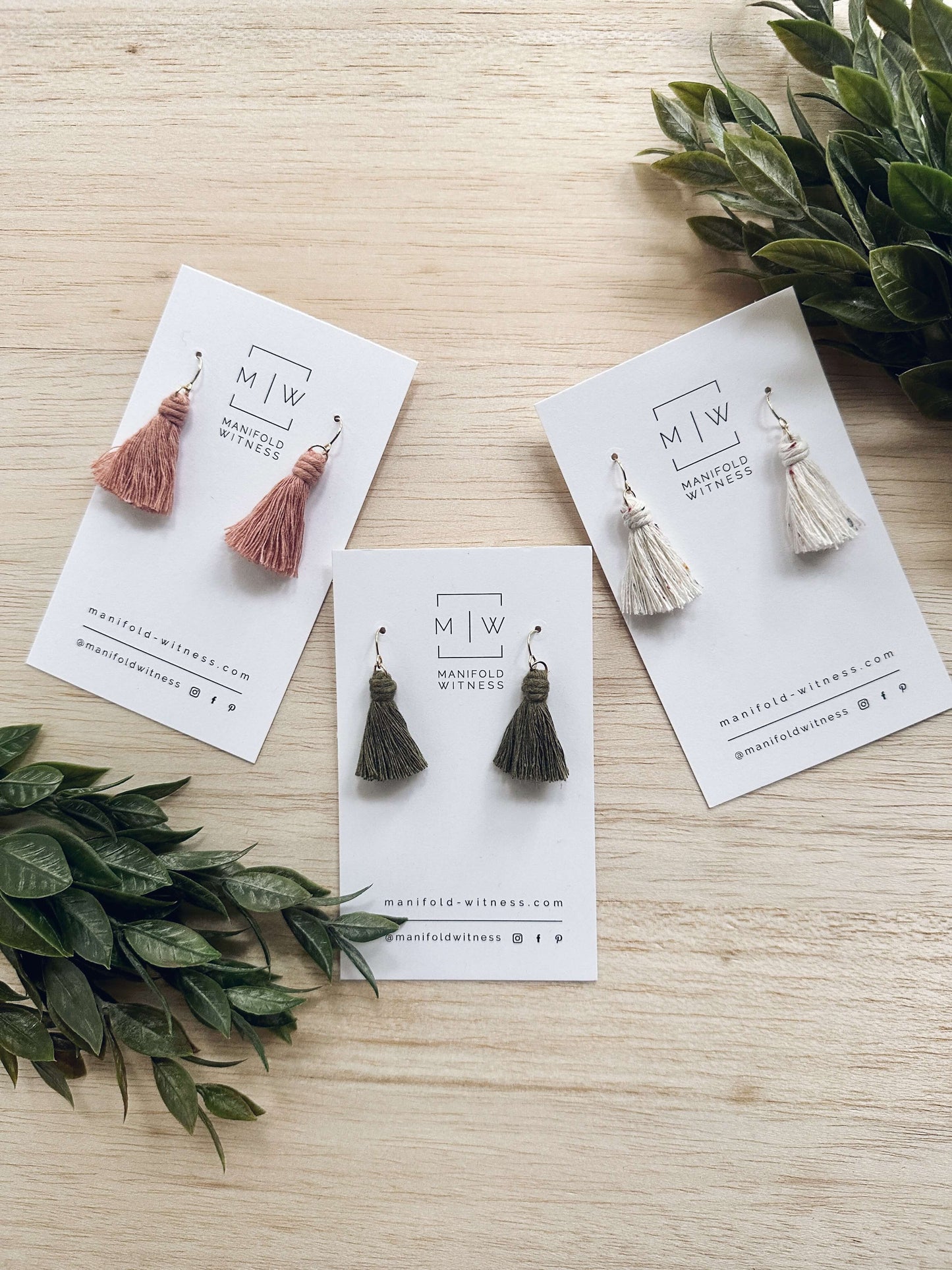 Penny Mini Tassel Earring | Modern Bohemian Jewelry
