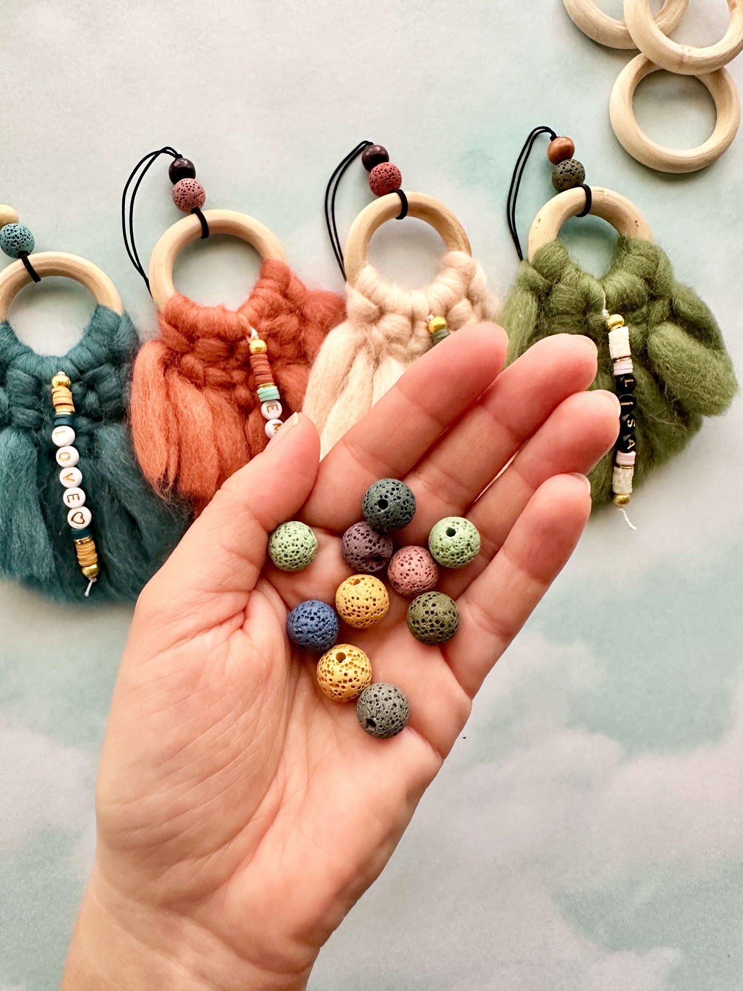 Macrame Rearview Mirror Charm Workshop