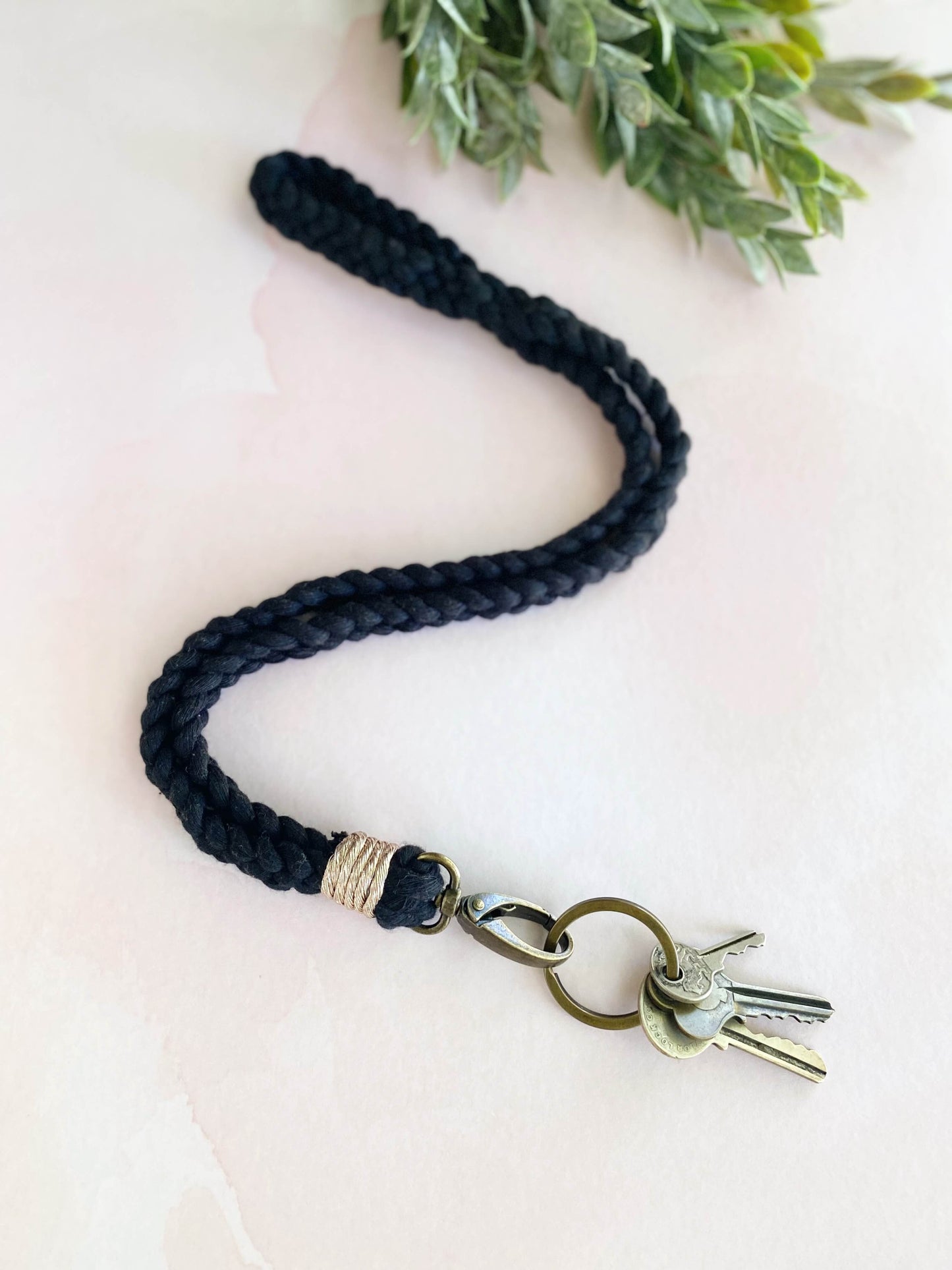 Livia Lanyard Keychain and Badge Holder