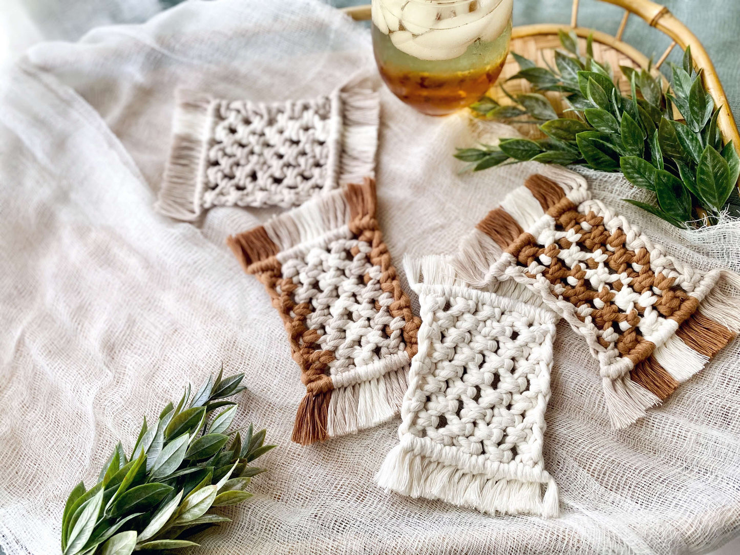 DIY Macrame Kit | Coaster Tutorial | Gina