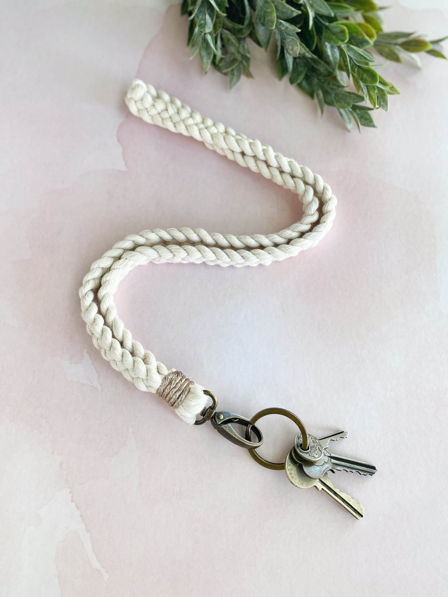Livia Lanyard Keychain and Badge Holder