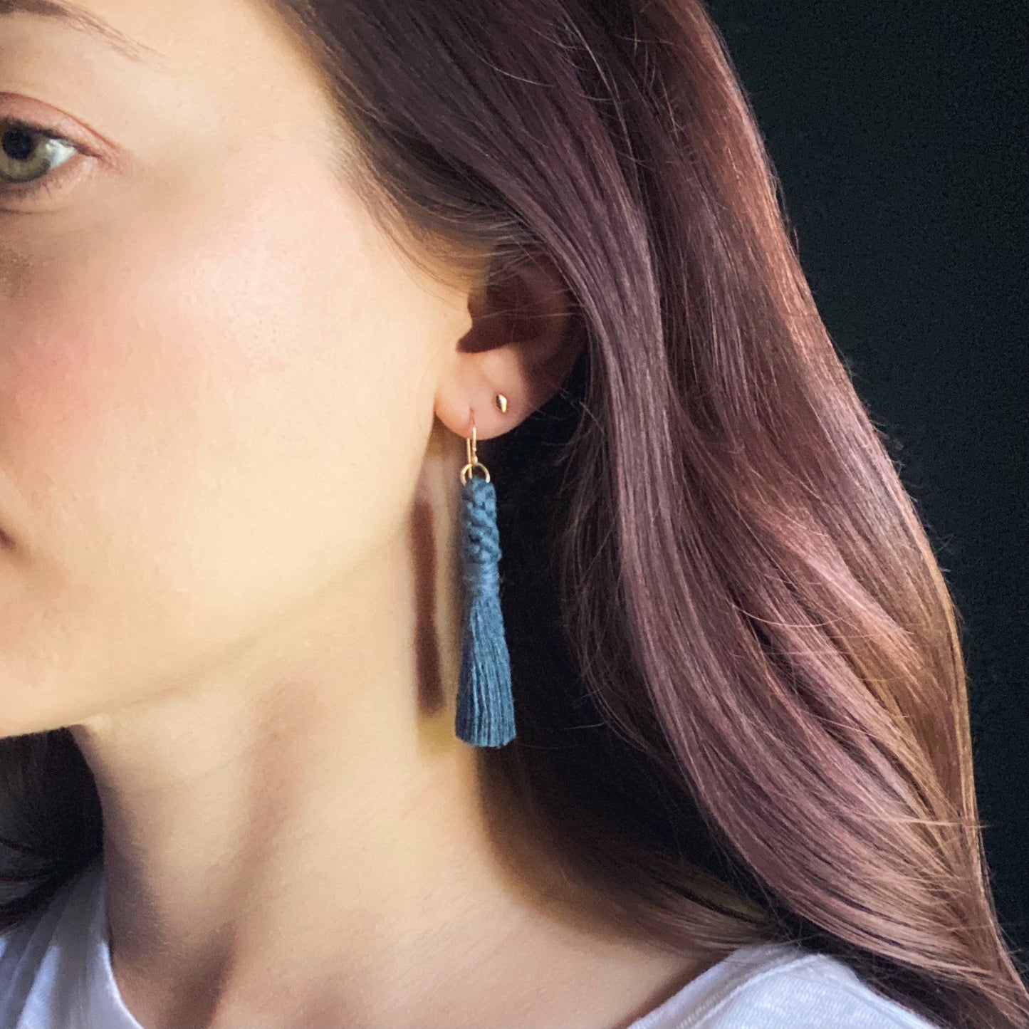 Janie Small Tassel Earring | Modern Bohemian Jewelry