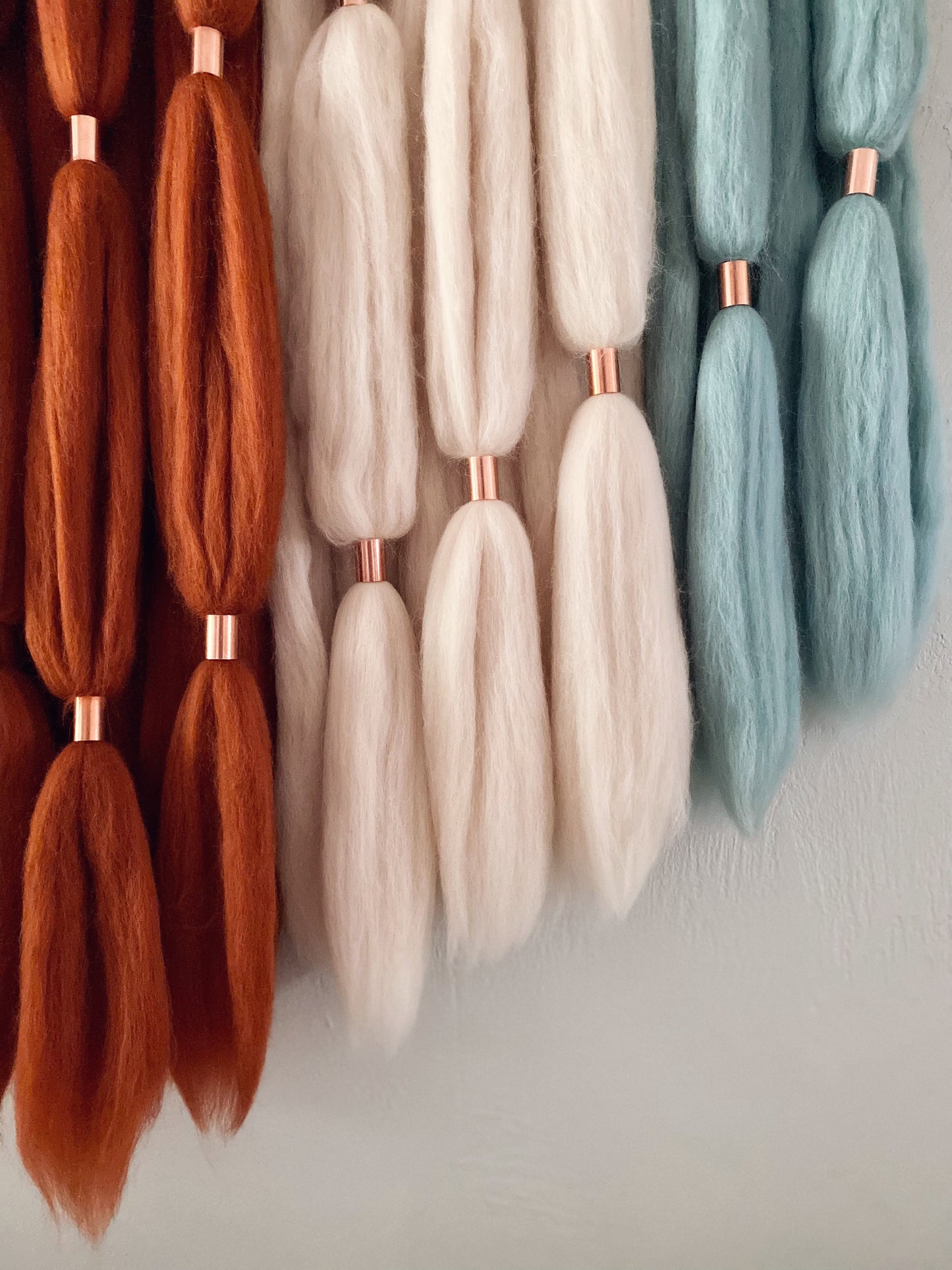 Large Fiber Art Wall Hanging | Farrah in Thunderbird