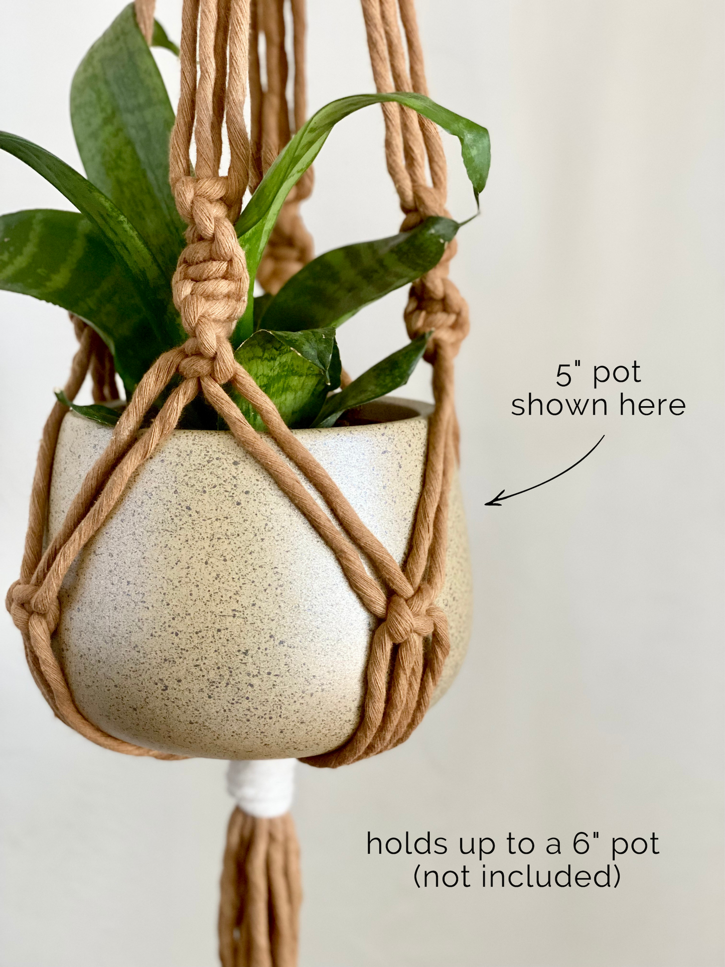 Layla Classic Macrame Plant Hanger