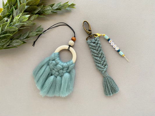 Macrame Keychain Gift Set