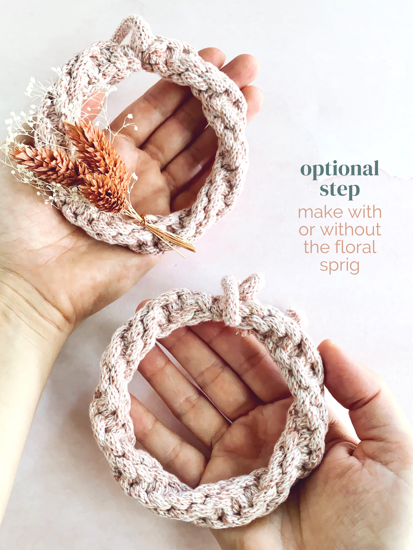 Mini Wreath Ornament Pattern | Beginner