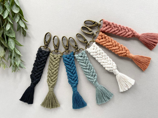 Parker Classic Macrame Keychain