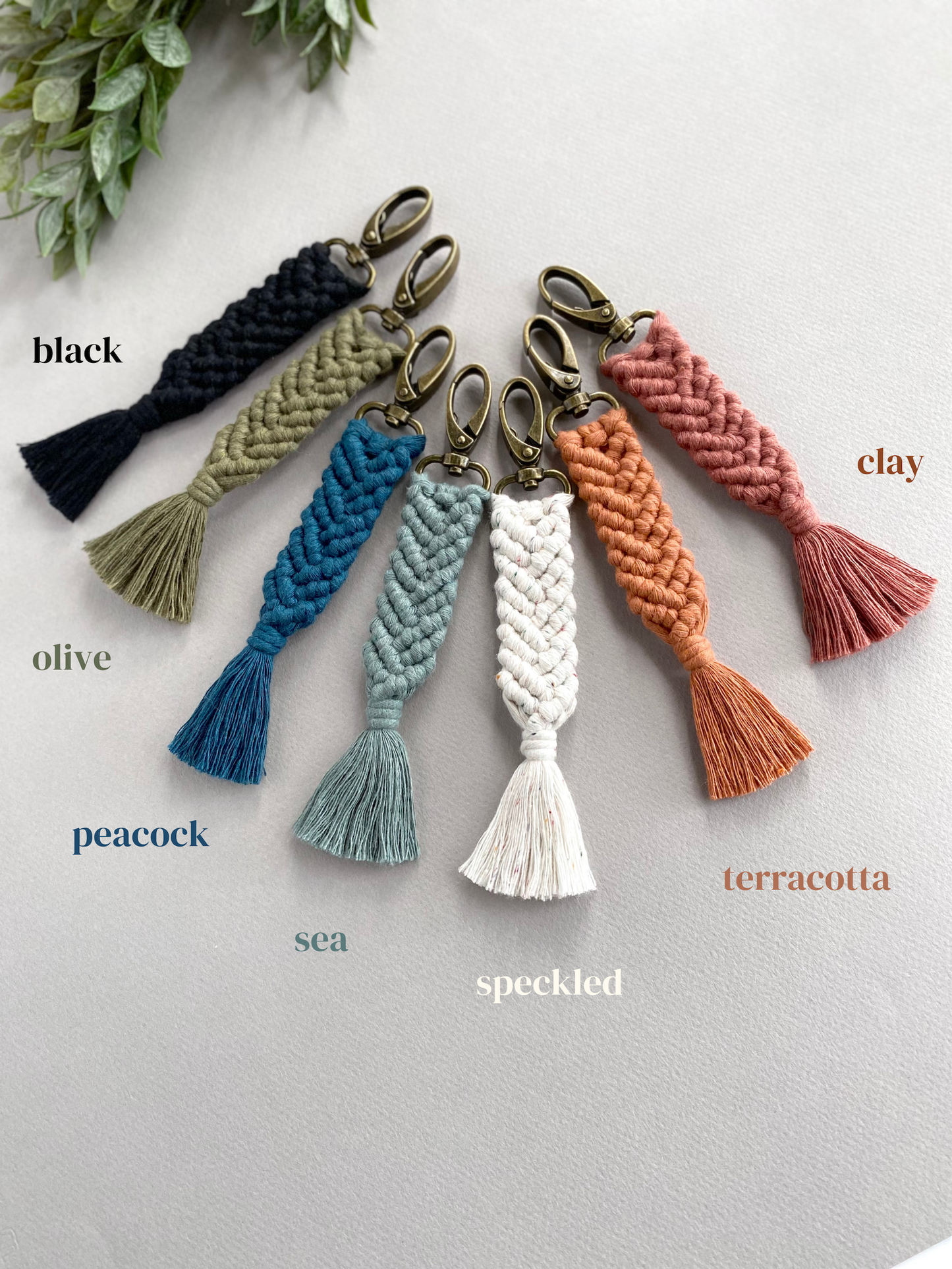 Parker Classic Macrame Keychain