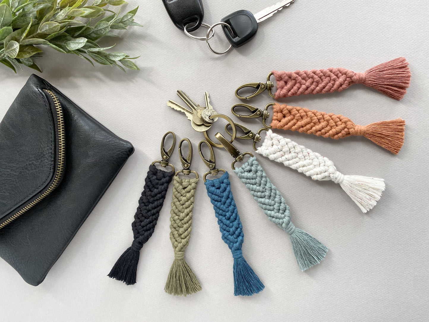 Parker Classic Macrame Keychain