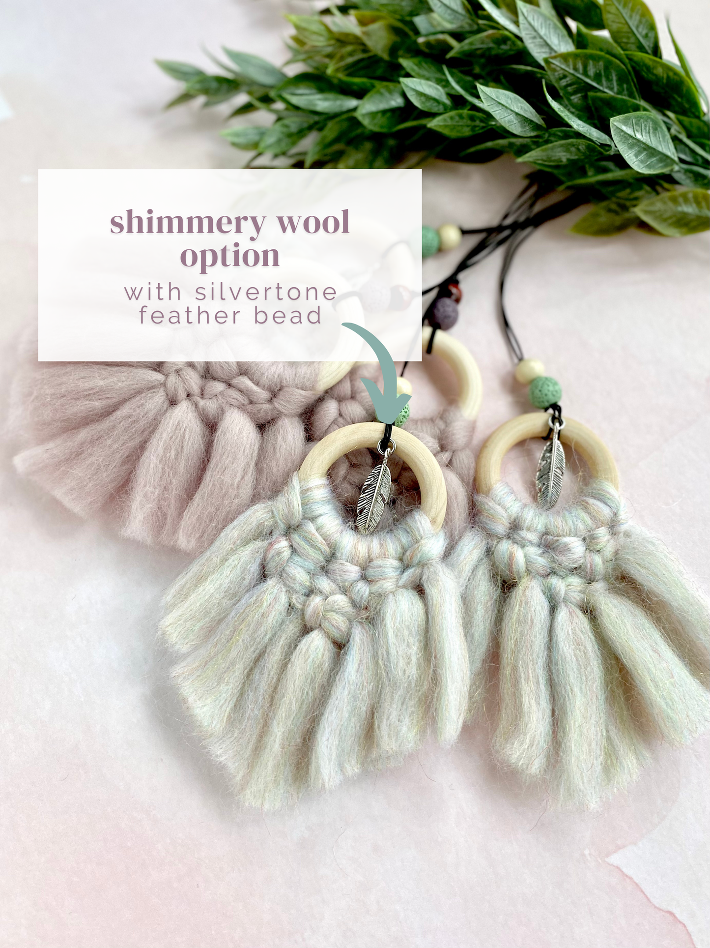 Rearview Mirror Charm & Car Diffuser | Daphne