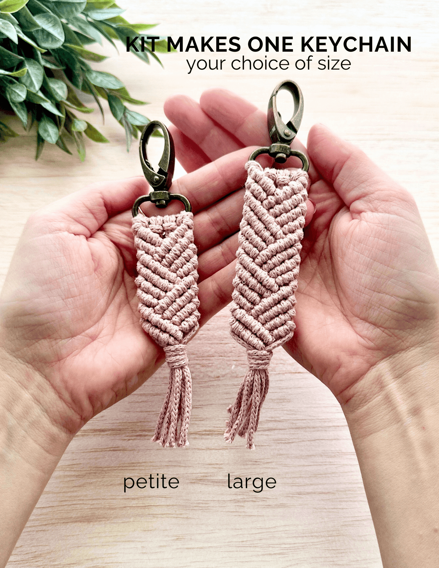 DIY Macrame Kit | Cotton Keychain | Quinn