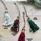Macrame Christmas Ornament | Wavy Tassel