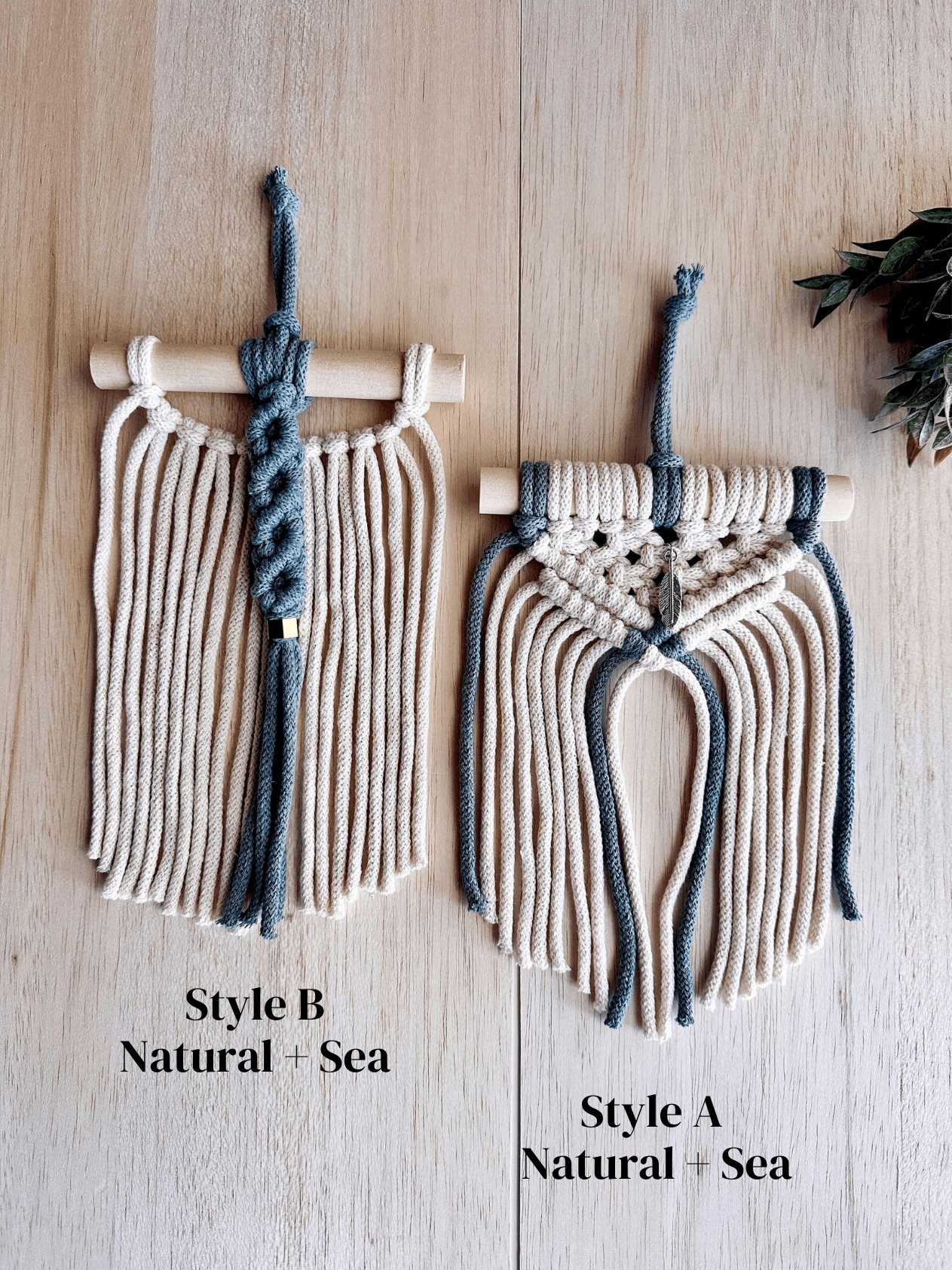 Macrame Mini Wall Hangings