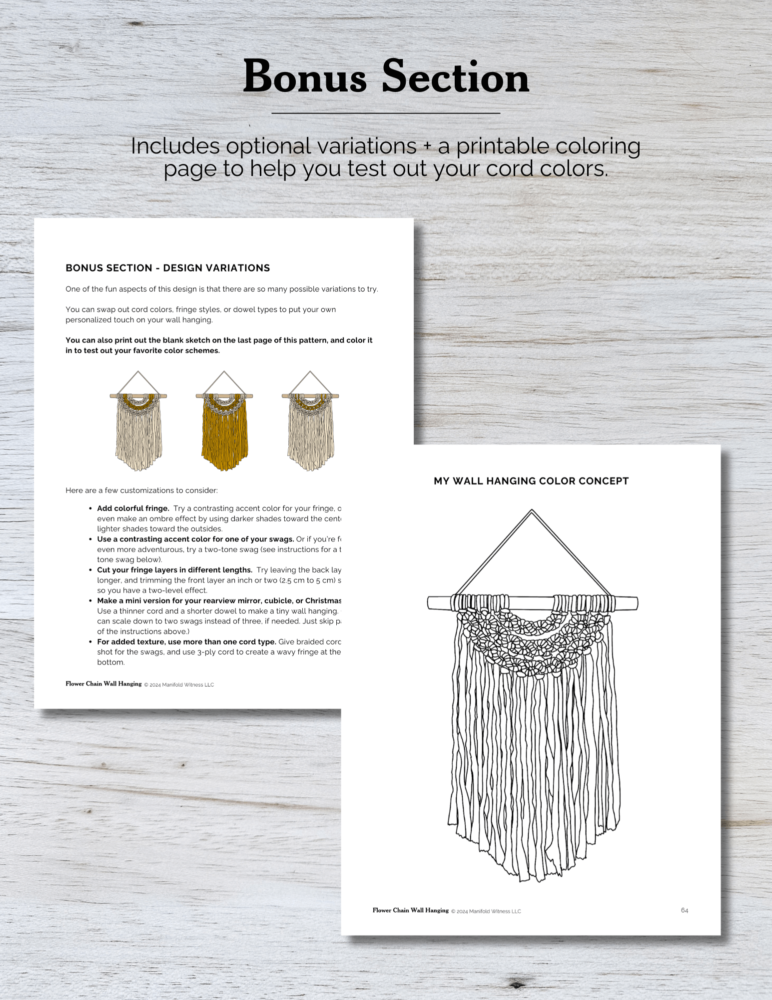 DIY Macrame Wall Hanging Pattern | Beginner to Intermediate | Flower C – Manifold Witness diy-macrame-wall-hanging-pattern-beginner-to-intermediate-flower-c-manifold-witness