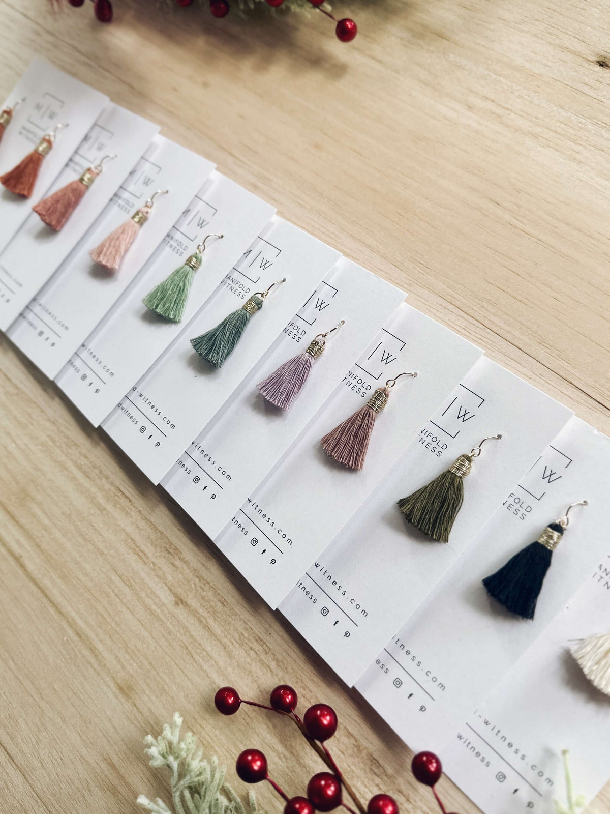 Fresh Look at Penny Metallic Mini Tassel Earring