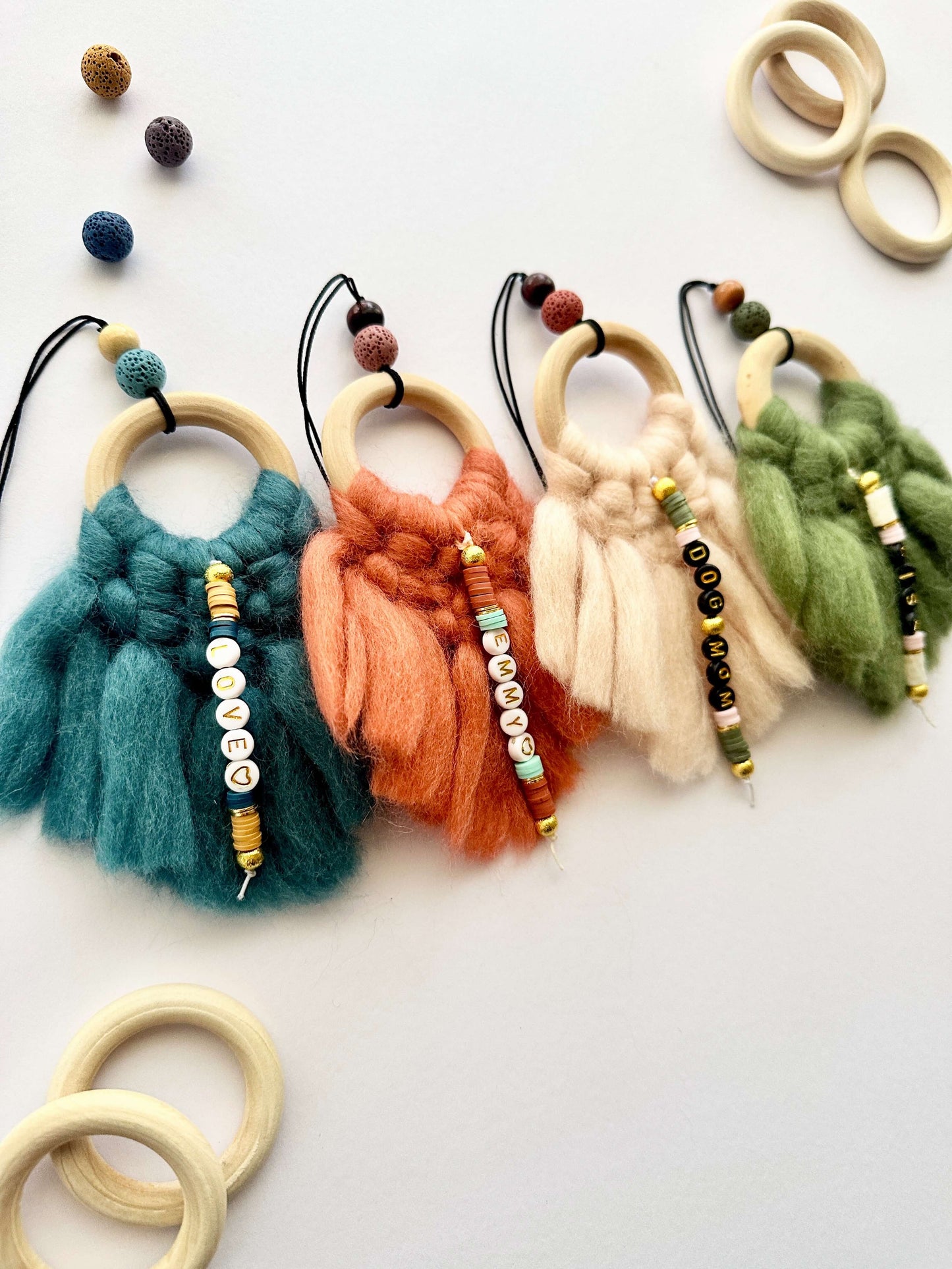 Macrame Rearview Mirror Charm Workshop