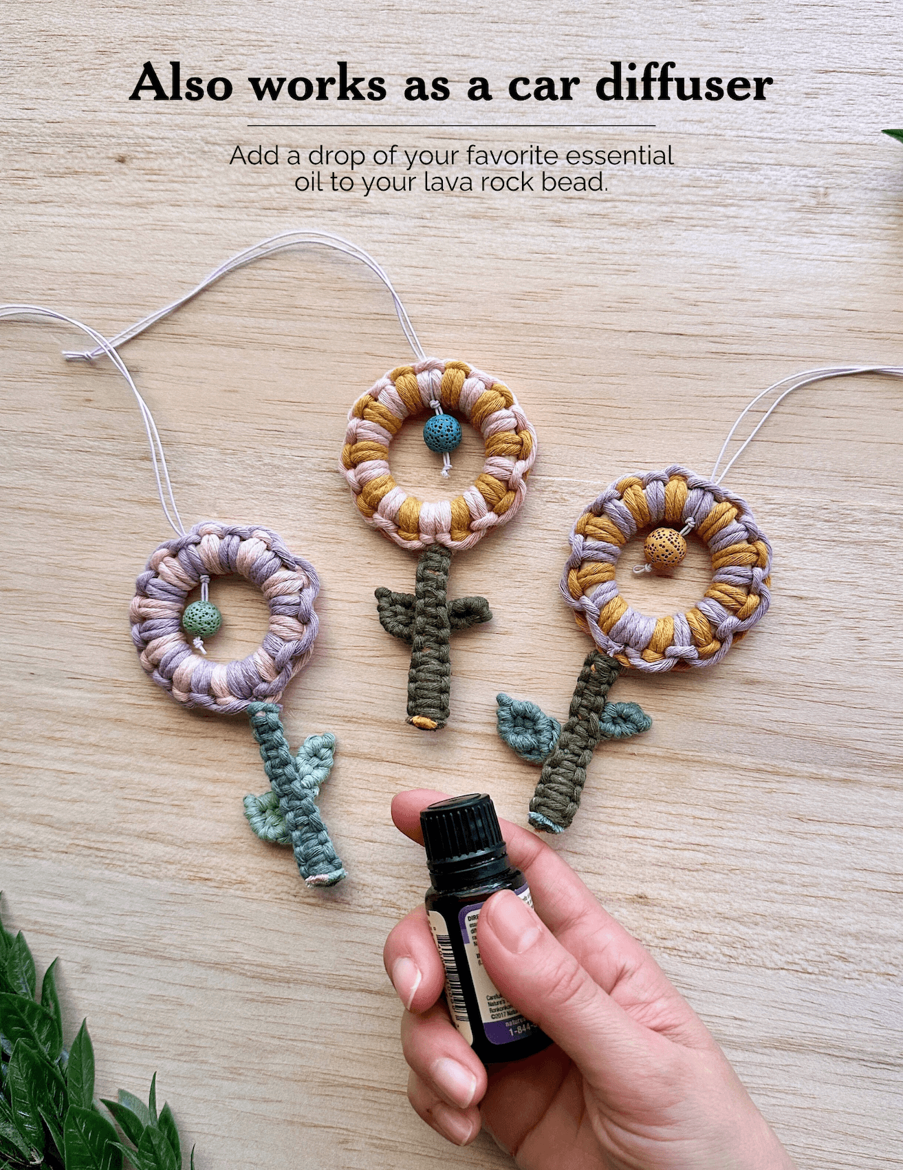 Rearview Mirror Charm Pattern | Beginner to Intermediate | Delia