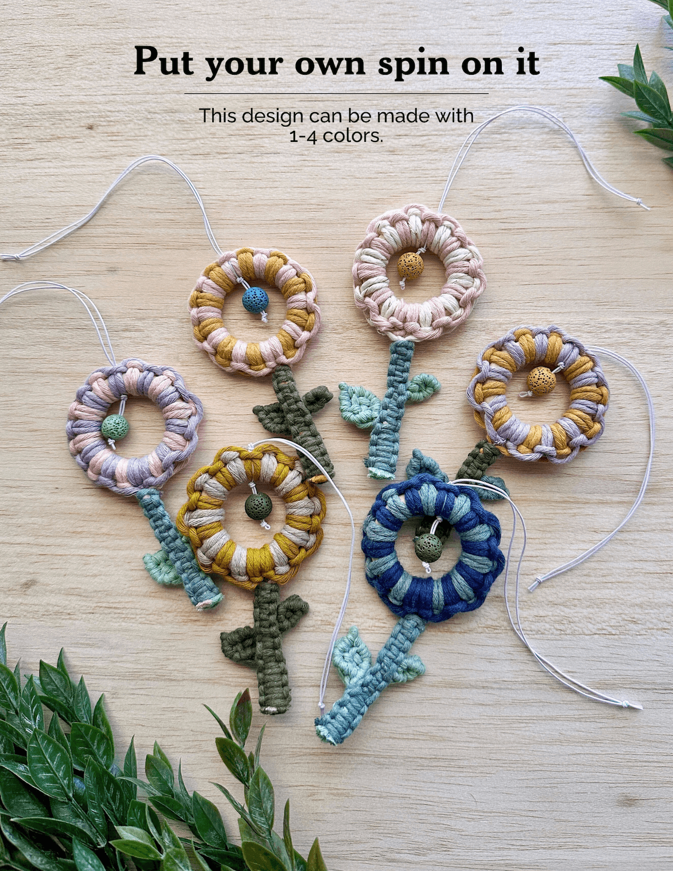 Rearview Mirror Charm Pattern | Beginner to Intermediate | Delia